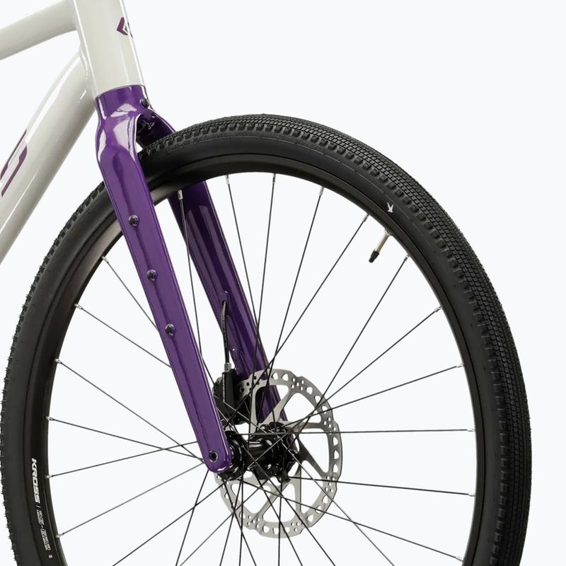 Gravelbike KROSS Esker 1.0 FL grey/purple/gloss 6