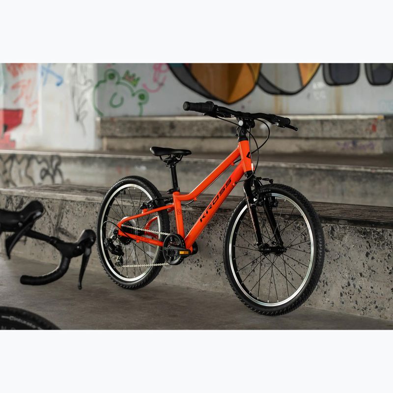 Kinderfahrrad KROSS Liftie 20 orange/black/gloss 12