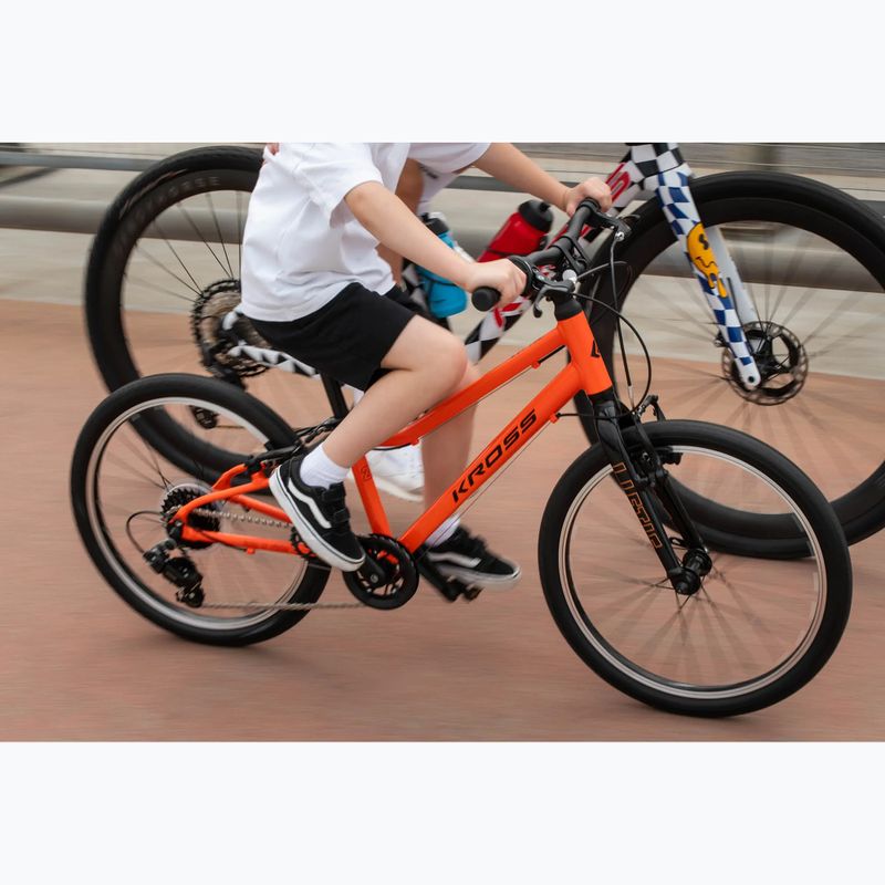 Kinderfahrrad KROSS Liftie 20 orange/black/gloss 15