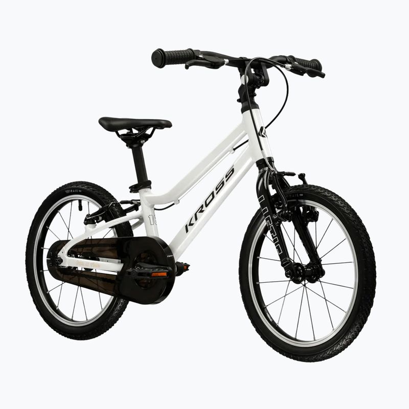 Kinderfahrrad KROSS Liftie 16 white/black/gloss 2