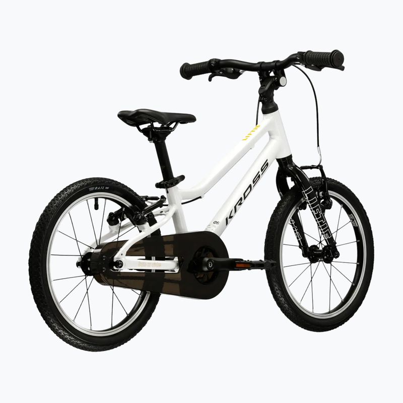 Kinderfahrrad KROSS Liftie 16 white/black/gloss 3