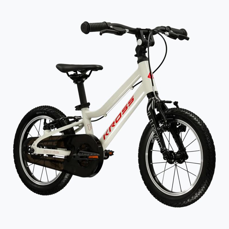 Kinderfahrrad KROSS Liftie 14 gray/red/gloss 2