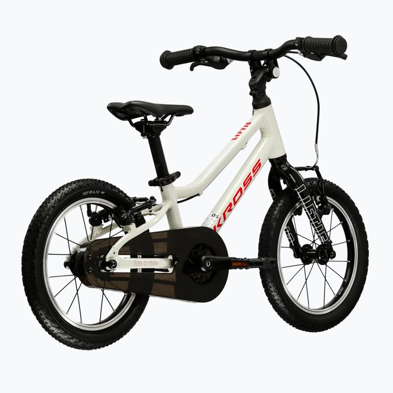 Kinderfahrrad KROSS Liftie 14 gray/red/gloss 3