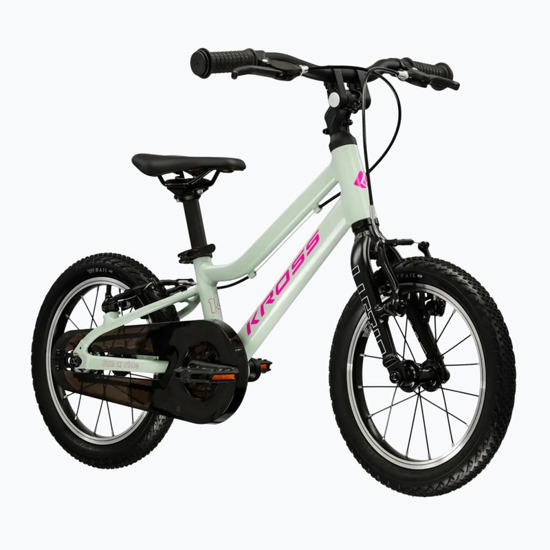Kinderfahrrad KROSS Liftie 14 mint/pink/matte 2