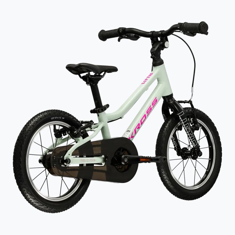 Kinderfahrrad KROSS Liftie 14 mint/pink/matte 3