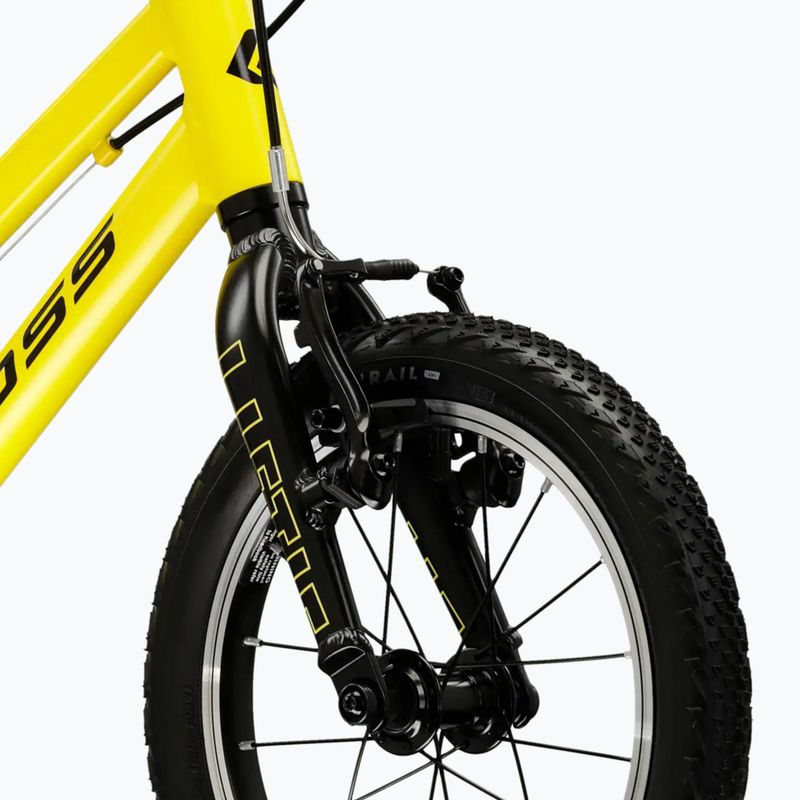 Kinderfahrrad KROSS Liftie 14 yellow/black/matte 5