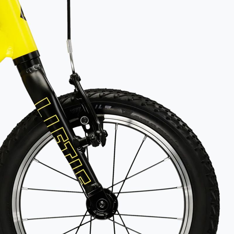 Kinderfahrrad KROSS Liftie 14 yellow/black/matte 6
