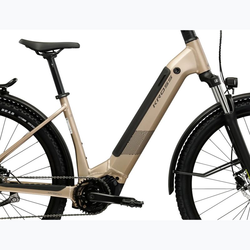 Elektrofahrrad KROSS Influx Suv Hybrid 1.0 820Wh LS brown/matte 12