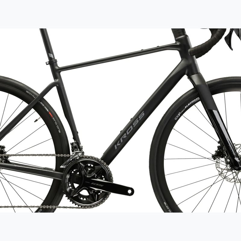 Rennrad KROSS Alta 4.0 black/graphite/matte 12