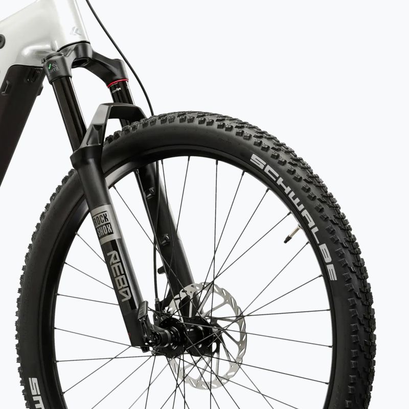 Damen E-Bike KROSS Influx Hyb 5.0 W 29 cells 800 Wh silver/blue/gloss 6