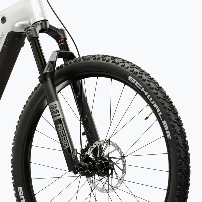 Damen E-Bike KROSS Influx Hyb 5.0 W 27.5 el. 800 Wh silver/blue/gloss 6
