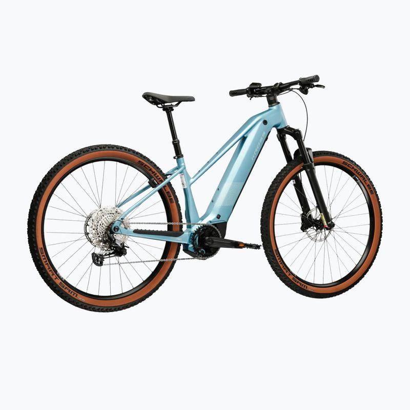 Damen E-Bike KROSS Influx Hyb 4.0 W 29 cells 800 Wh blue/light blue/matte 3