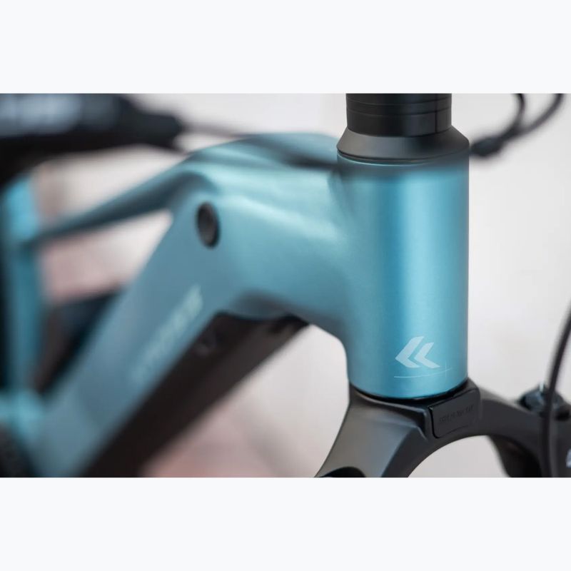 Damen E-Bike KROSS Influx Hyb 4.0 W 29 cells 800 Wh blue/light blue/matte 17