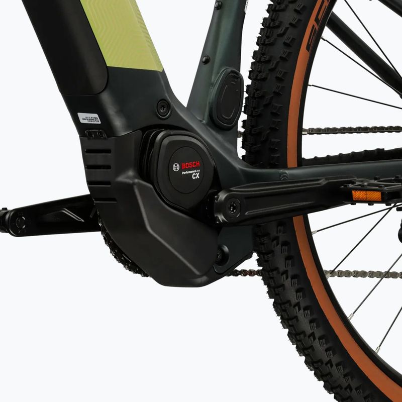 Elektrofahrrad KROSS Influx Hyb 4.0 29 el. 800 Mh green/khaki/matte 10