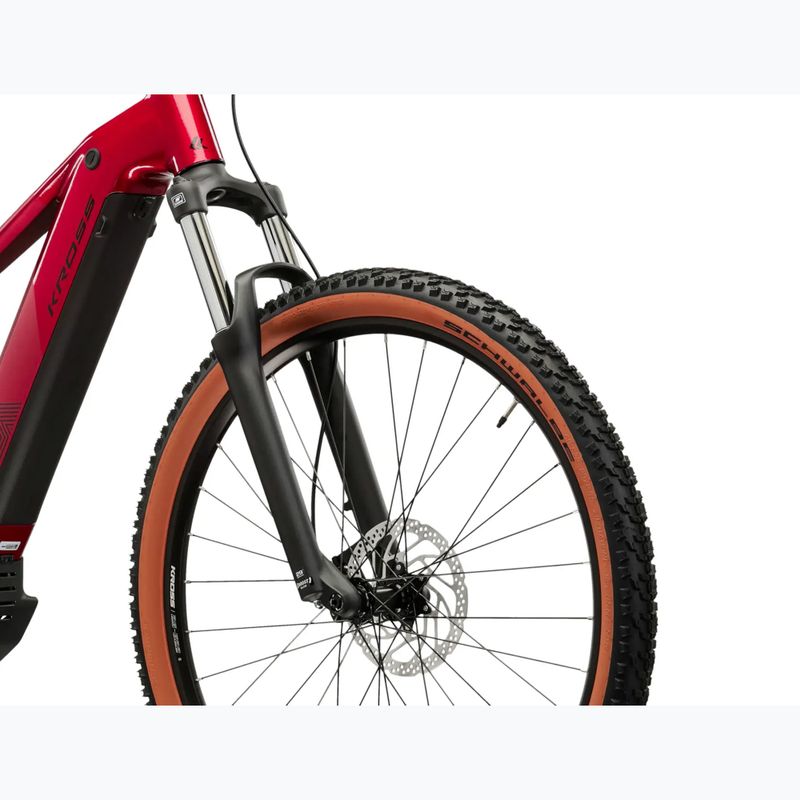 Elektrofahrrad KROSS Influx Hyb 2.0 29 el. 600 Wh ruby/black/gloss 6