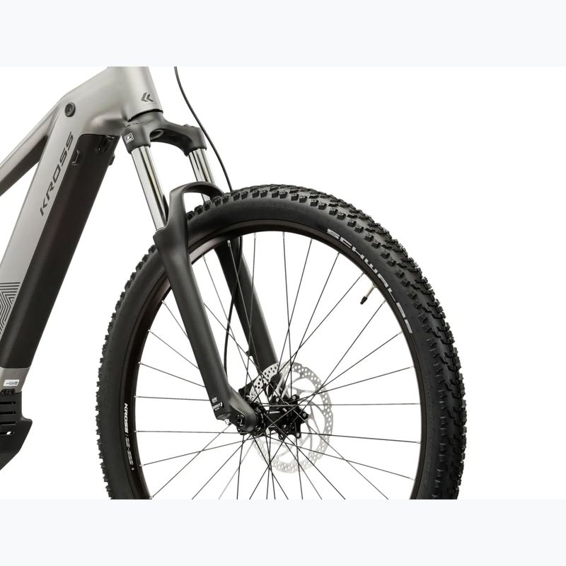 Elektrofahrrad KROSS Influx Hyb 2.0 29 el. 600 Wh silver/black/matte 6