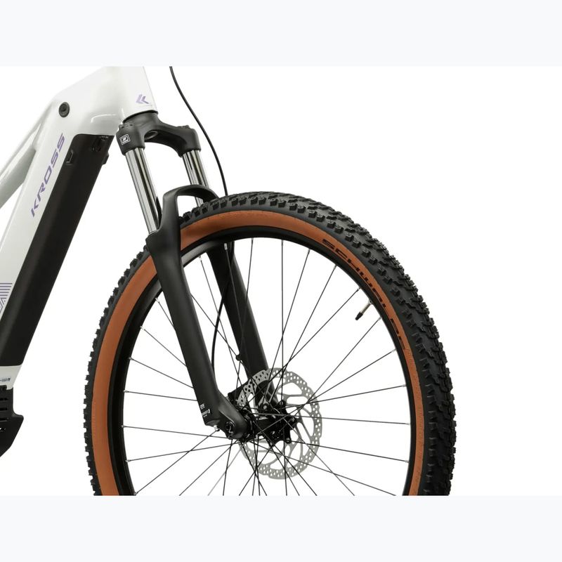 Damen E-Bike KROSS Influx Hyb 2.0 27,5 el. 600 Wh pearl/purple/gloss 6