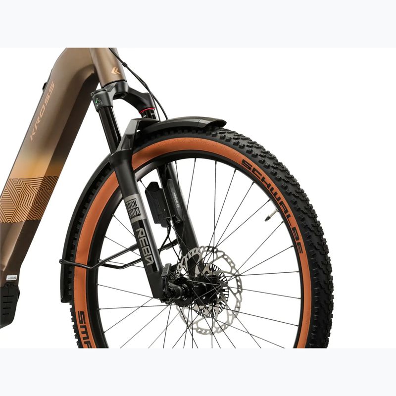 Elektrofahrrad KROSS Influx Suv Hybrid 6.0 29 el. 800 Wh gray/gold/matte 6