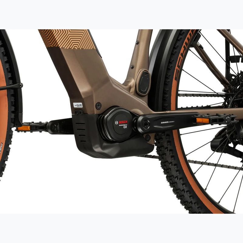 Elektrofahrrad KROSS Influx Suv Hybrid 6.0 29 el. 800 Wh gray/gold/matte 10
