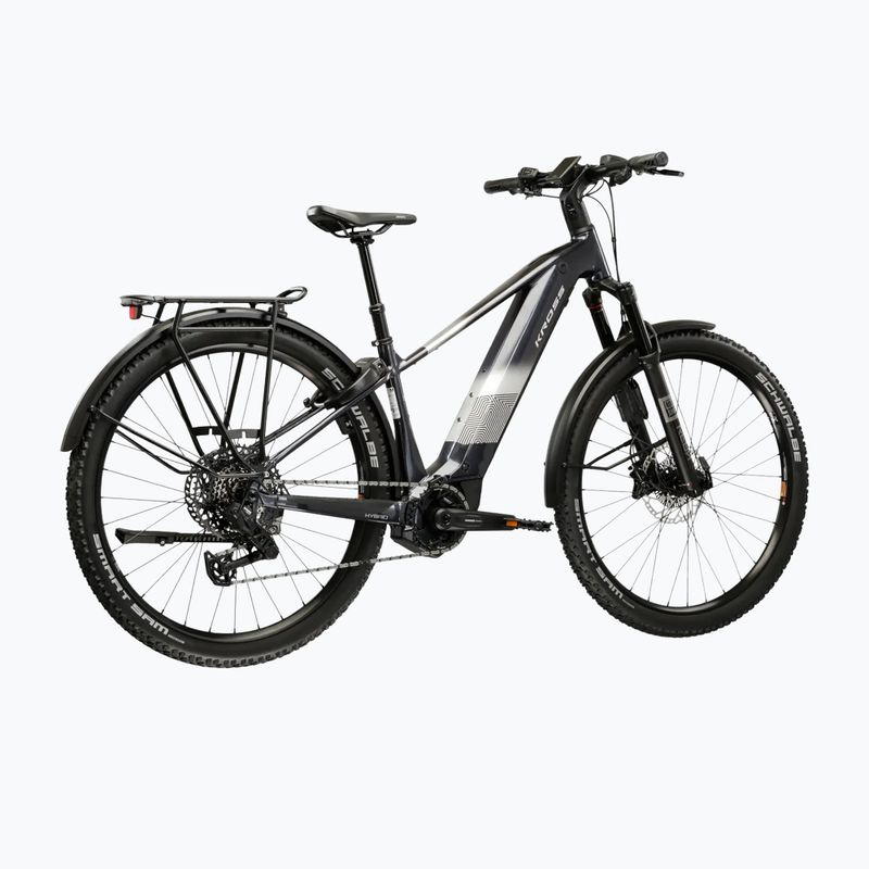 Elektrofahrrad KROSS Influx Suv Hybrid 6.0 29 el. 800 Wh graphite/silver/gloss 3