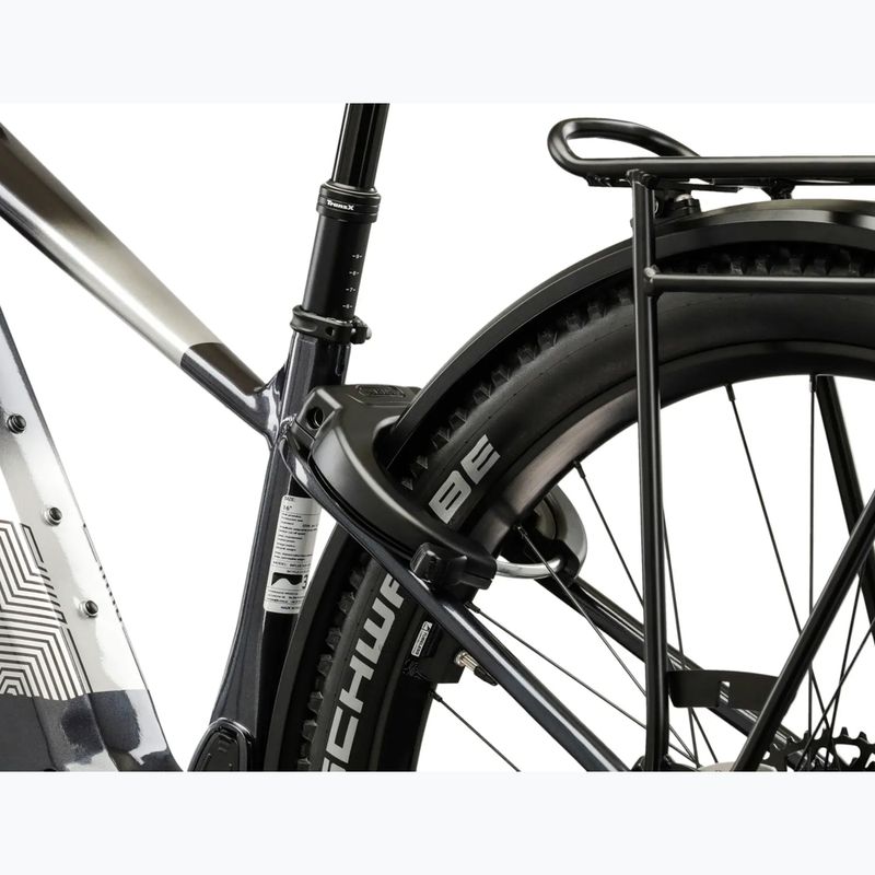 Elektrofahrrad KROSS Influx Suv Hybrid 6.0 29 el. 800 Wh graphite/silver/gloss 12