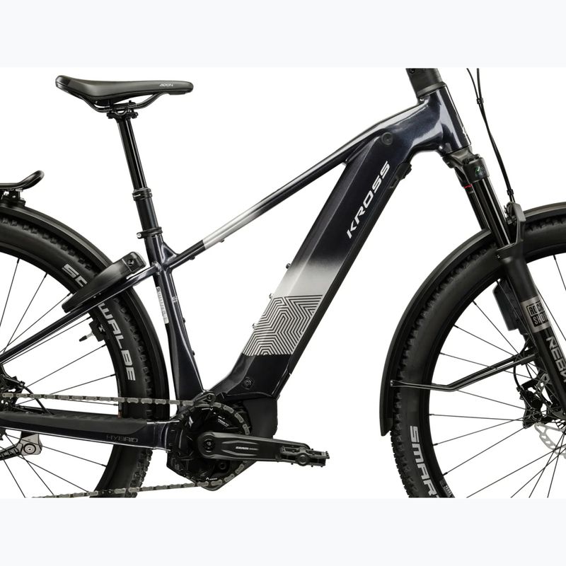 Elektrofahrrad KROSS Influx Suv Hybrid 6.0 29 el. 800 Wh graphite/silver/gloss 13