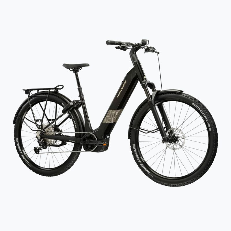 E-Bike KROSS Influx Suv Hyb 4.0 800 29 el .Schwarz/Beige/Glanz 2