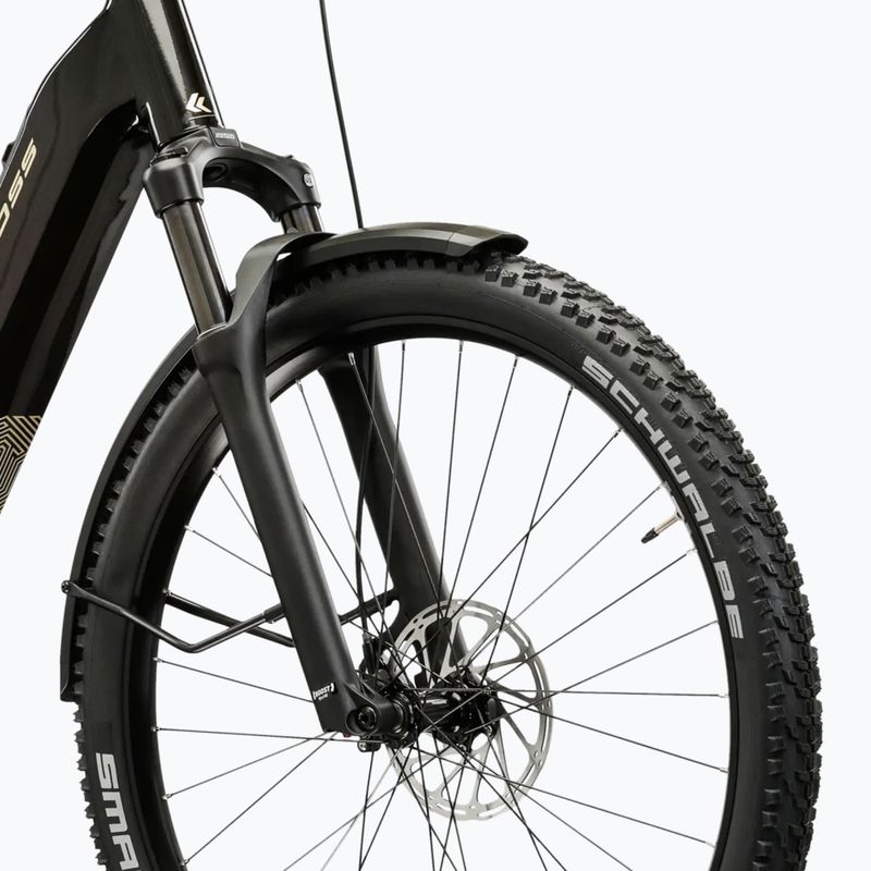 E-Bike KROSS Influx Suv Hyb 4.0 800 29 el .Schwarz/Beige/Glanz 8