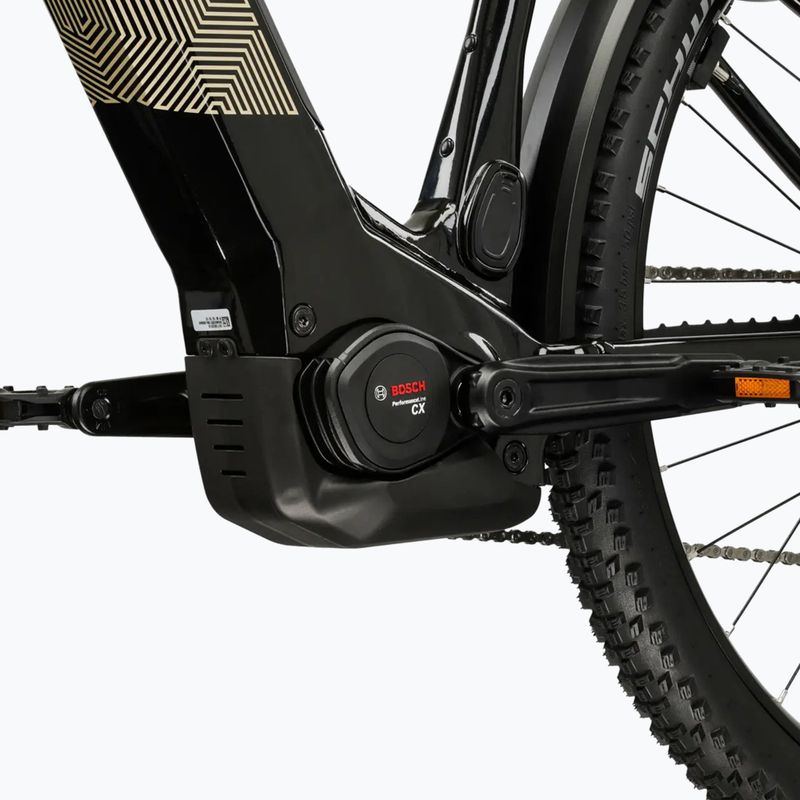 E-Bike KROSS Influx Suv Hyb 4.0 800 29 el .Schwarz/Beige/Glanz 12