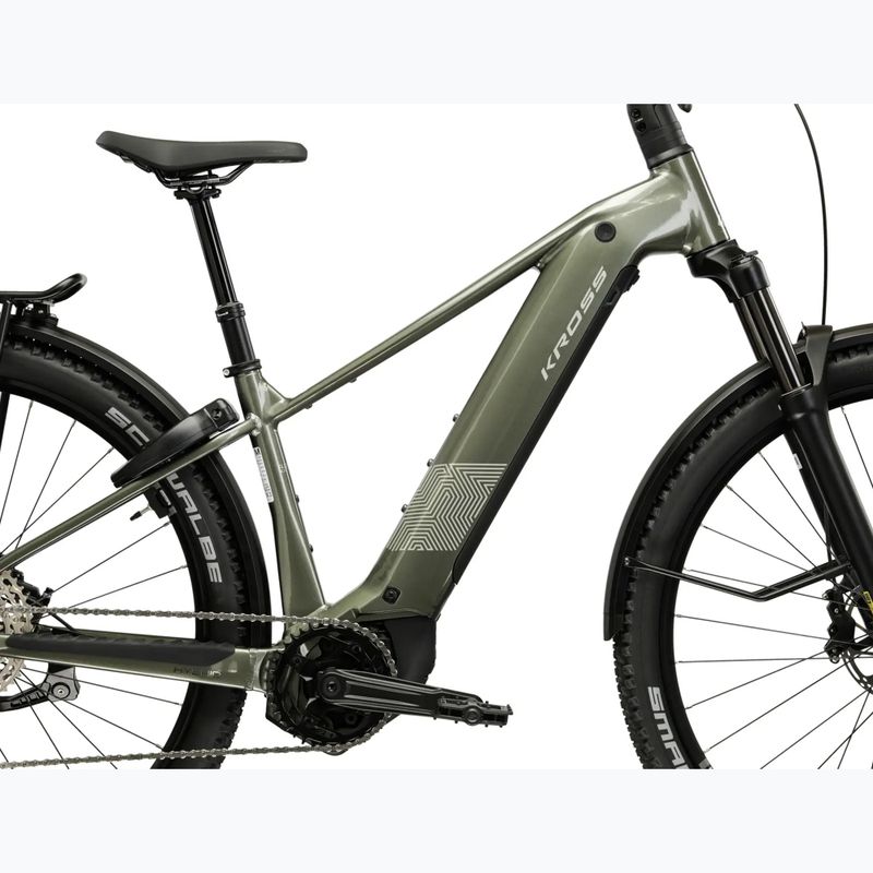 E-Bike KROSS Influx Suv Hyb 4.0 800 29 el. Anthrazit/Beige/Glanz 14