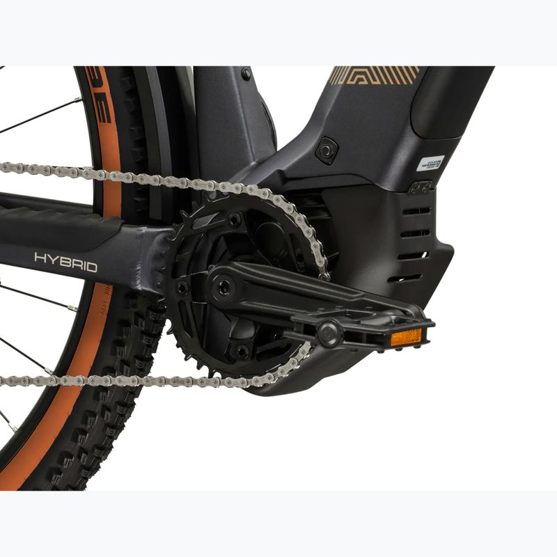E-Bike KROSS Influx Suv Hyb 4.0 800 29 el. Anthrazit/Gold/Matt 9