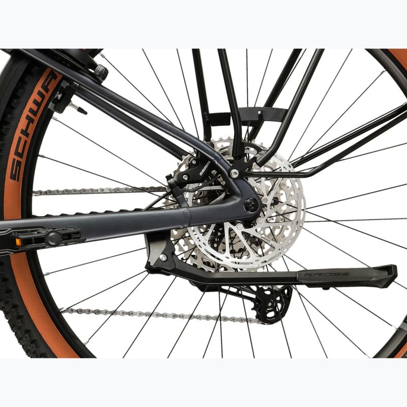 E-Bike KROSS Influx Suv Hyb 4.0 800 29 el. Anthrazit/Gold/Matt 11