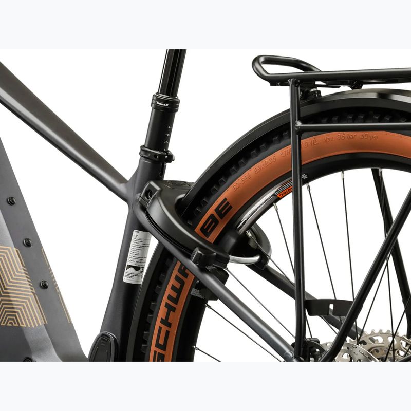 E-Bike KROSS Influx Suv Hyb 4.0 800 29 el. Anthrazit/Gold/Matt 12