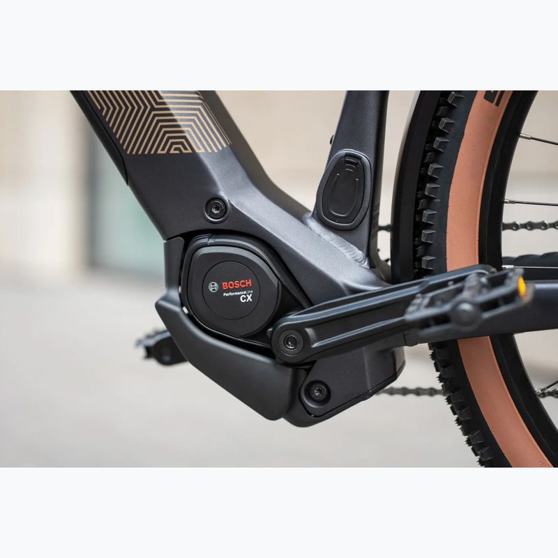E-Bike KROSS Influx Suv Hyb 4.0 800 29 el. Anthrazit/Gold/Matt 21