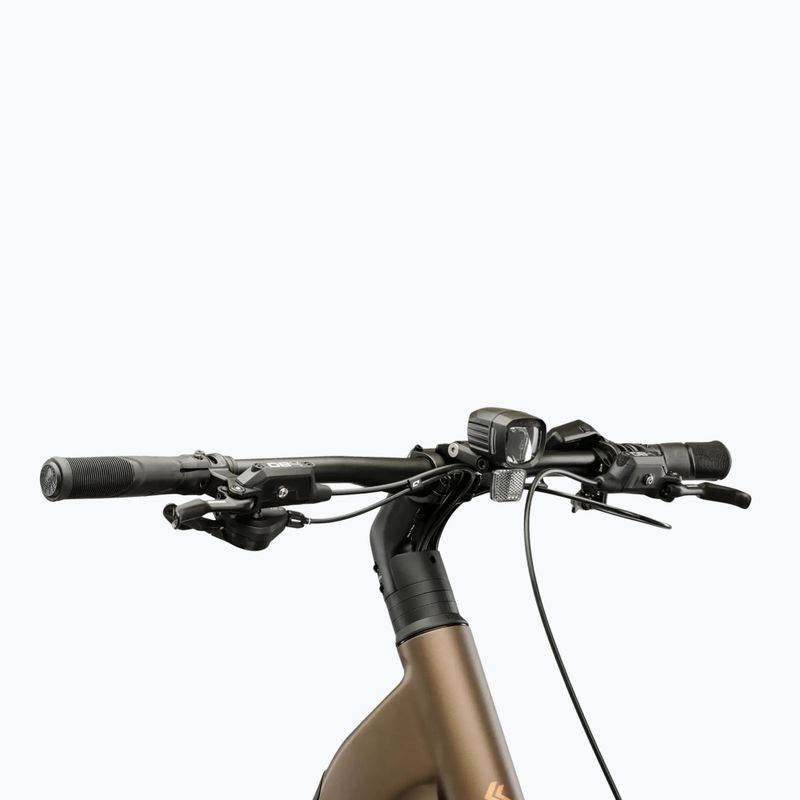 E-Bike KROSS Influx Suv Hyb 4.0 800 27.5 el. Grau/Kupfer/Matt 4