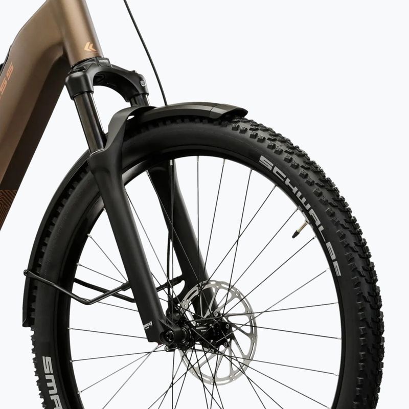 E-Bike KROSS Influx Suv Hyb 4.0 800 27.5 el. Grau/Kupfer/Matt 6