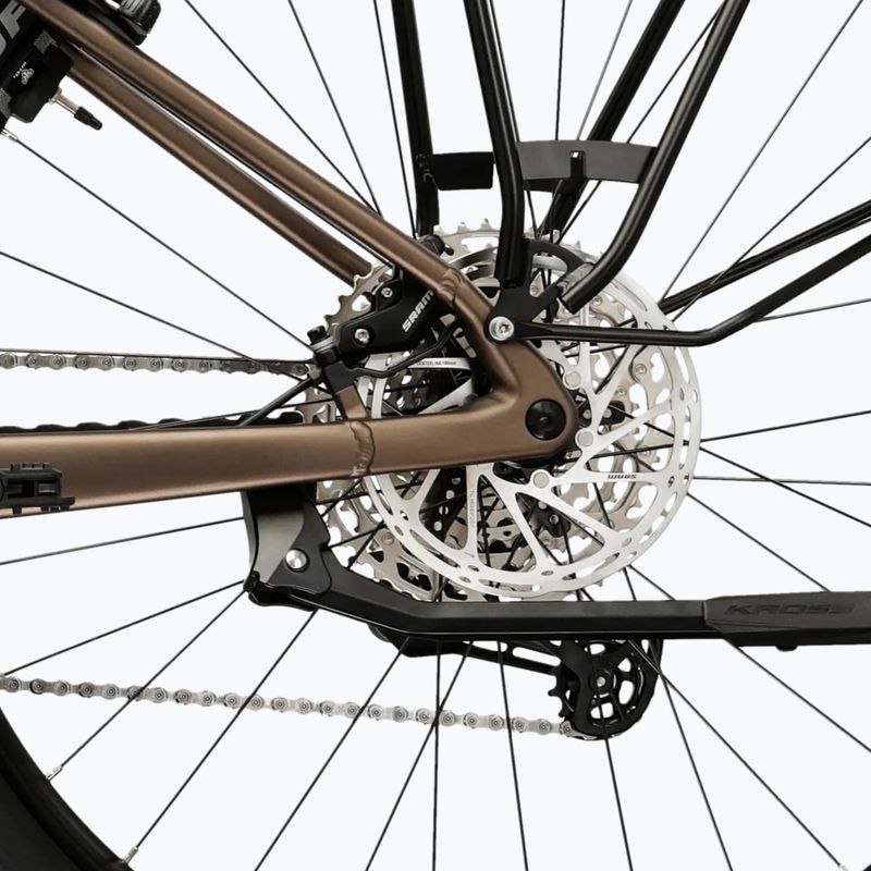 E-Bike KROSS Influx Suv Hyb 4.0 800 27.5 el. Grau/Kupfer/Matt 12