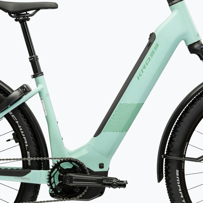 Elektrofahrrad KROSS Influx Suv Hybrid 3.0 29 el. 800 Wh green/green/matte 13