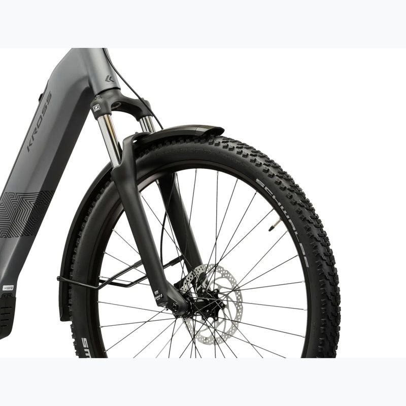 E-Bike KROSS Influx Suv Hyb 2.0 600 29 el. Grau/Schwarz/Matt 6