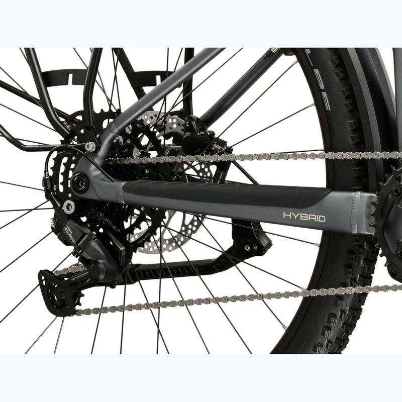 E-Bike KROSS Influx Suv Hyb 2.0 600 29 el. Grau/Schwarz/Matt 8