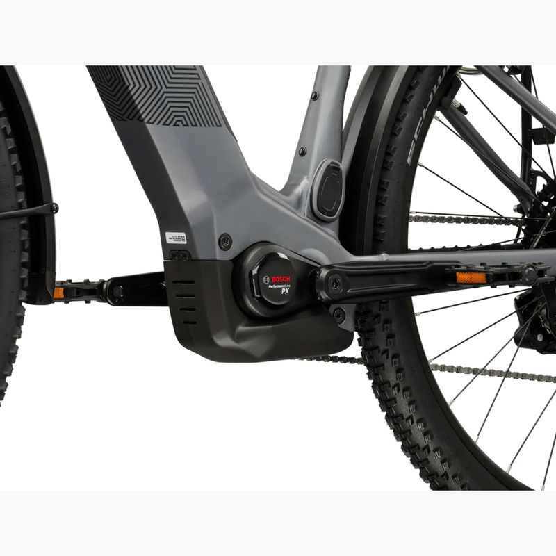 E-Bike KROSS Influx Suv Hyb 2.0 600 29 el. Grau/Schwarz/Matt 10