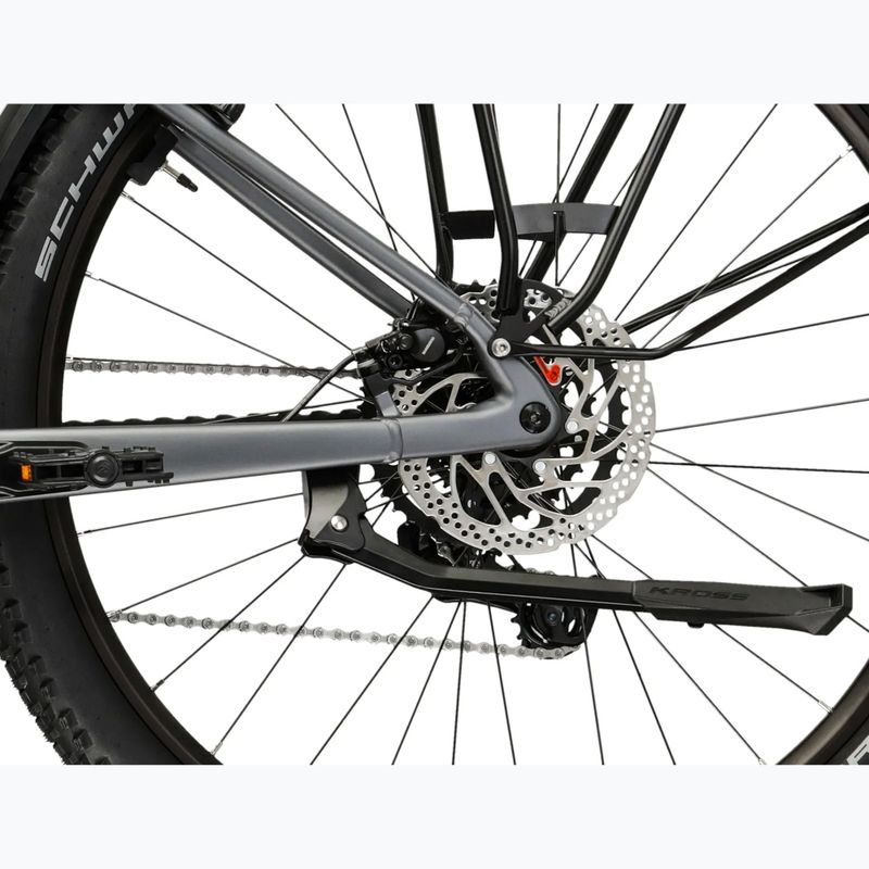 E-Bike KROSS Influx Suv Hyb 2.0 600 29 el. Grau/Schwarz/Matt 11
