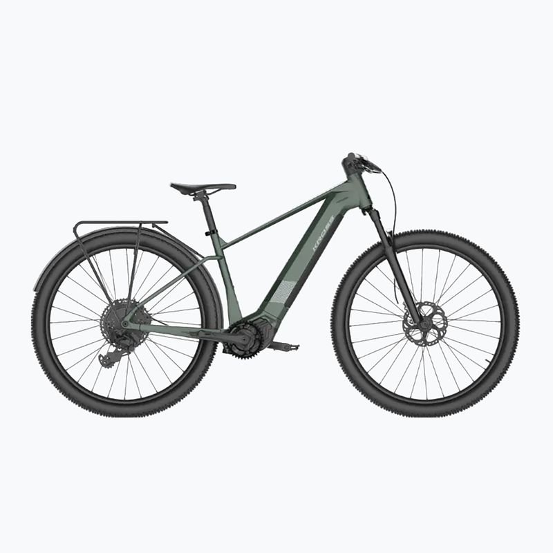 Elektrofahrrad KROSS Influx Suv Hybrid 2.0 600Wh green/silver/gloss