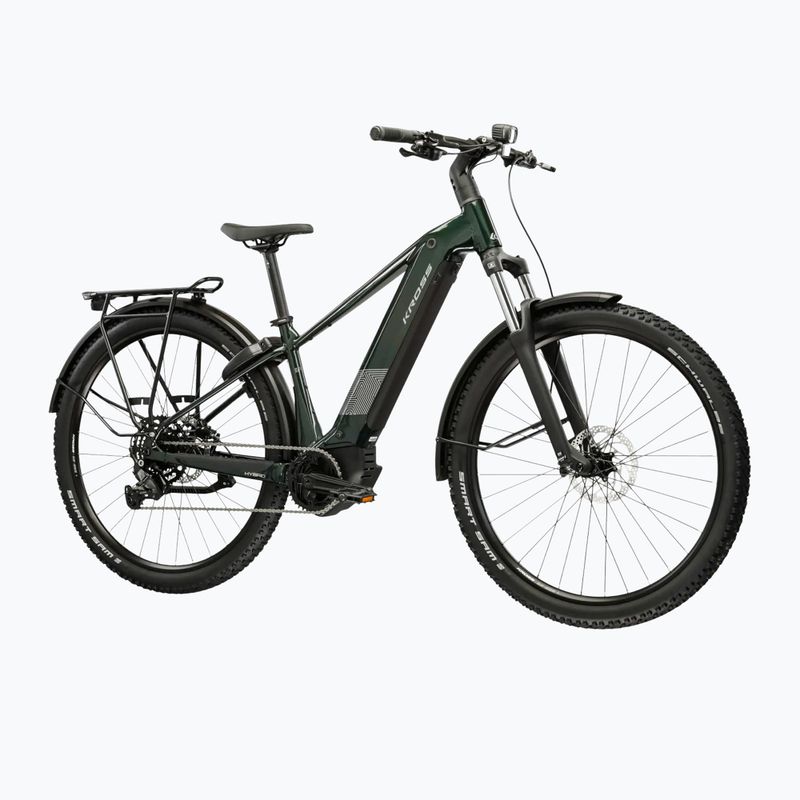Elektrofahrrad KROSS Influx Suv Hybrid 2.0 600Wh green/silver/gloss 2