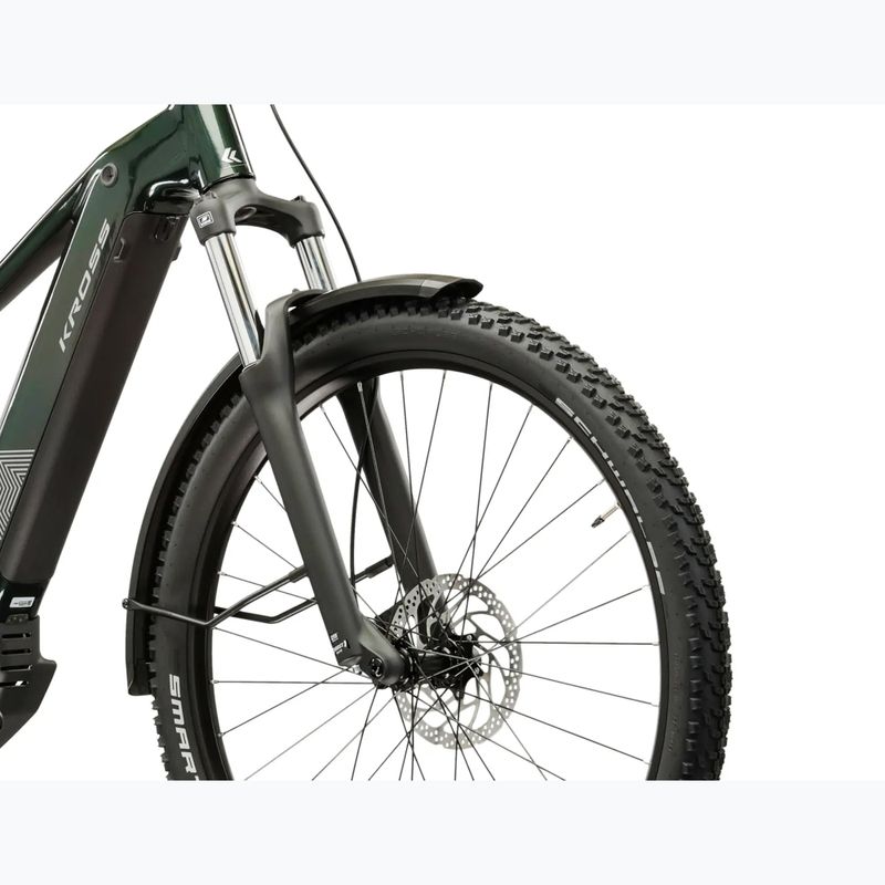 Elektrofahrrad KROSS Influx Suv Hybrid 2.0 600Wh green/silver/gloss 6
