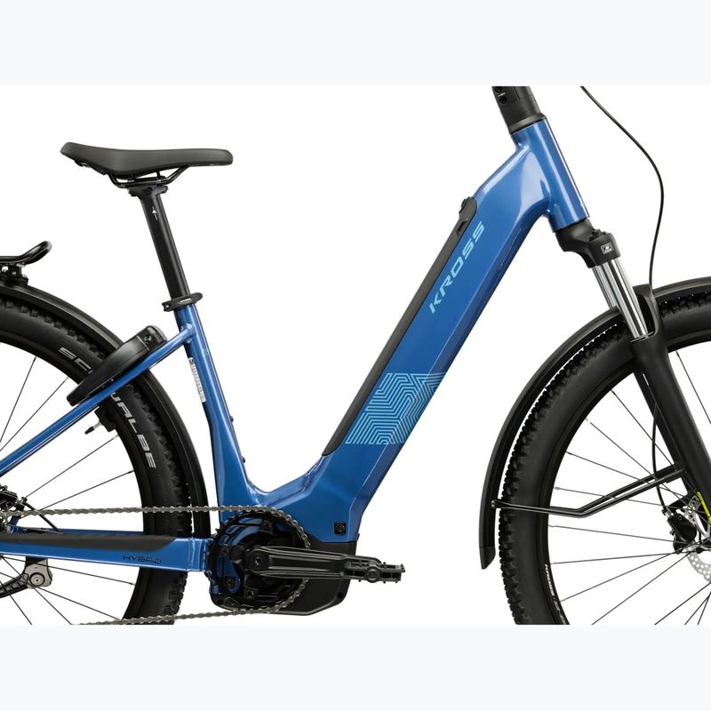 E-Bike KROSS Influx Suv Hyb 2.0 600 29 el. Blau/Hellblau/Glanz 13