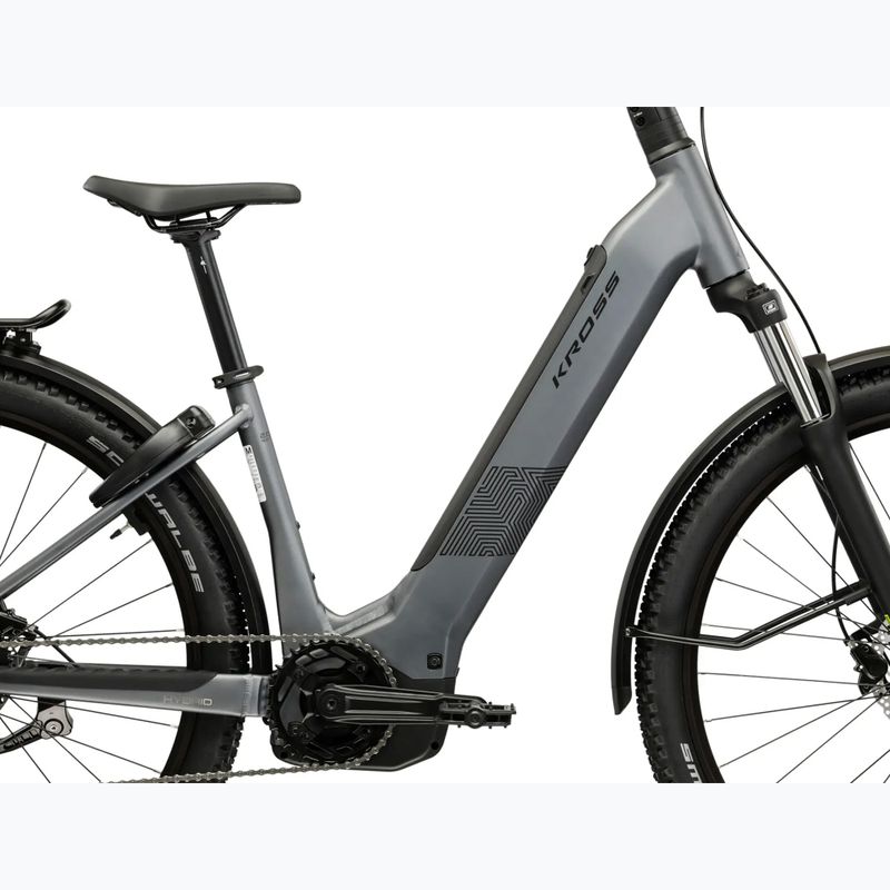 Elektrofahrrad KROSS Influx Suv Hybrid 2.0 600Wh LS 29" grey/black/matte 13