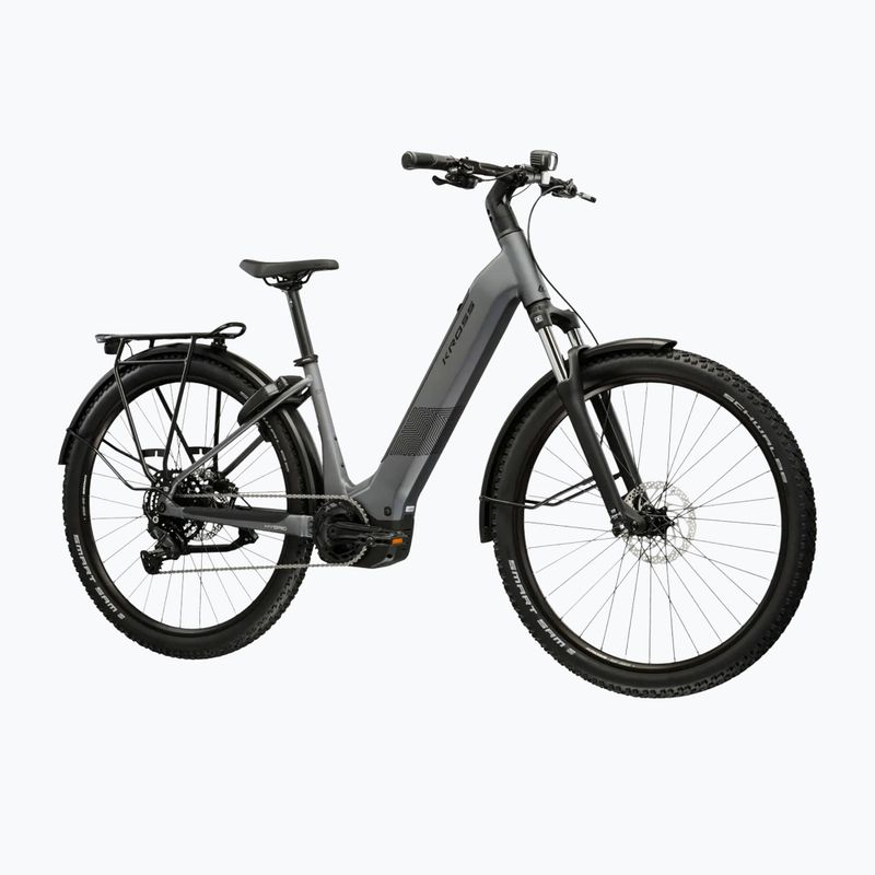 Elektrofahrrad KROSS Influx Suv Hybrid 2.0 600Wh LS 27,5" grey/black/matte 2