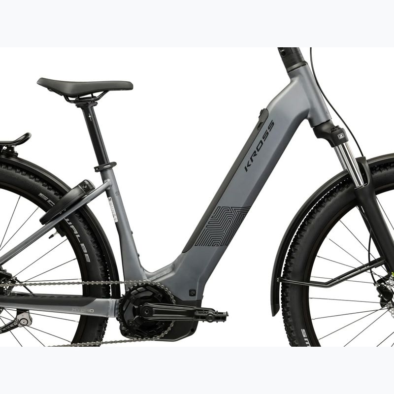 Elektrofahrrad KROSS Influx Suv Hybrid 2.0 600Wh LS 27,5" grey/black/matte 13