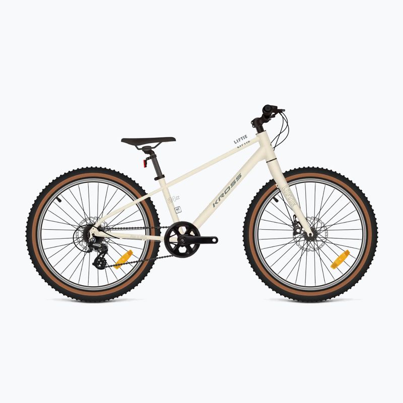 Kinderfahrrad KROSS Liftie 24 X beige/gray/matte